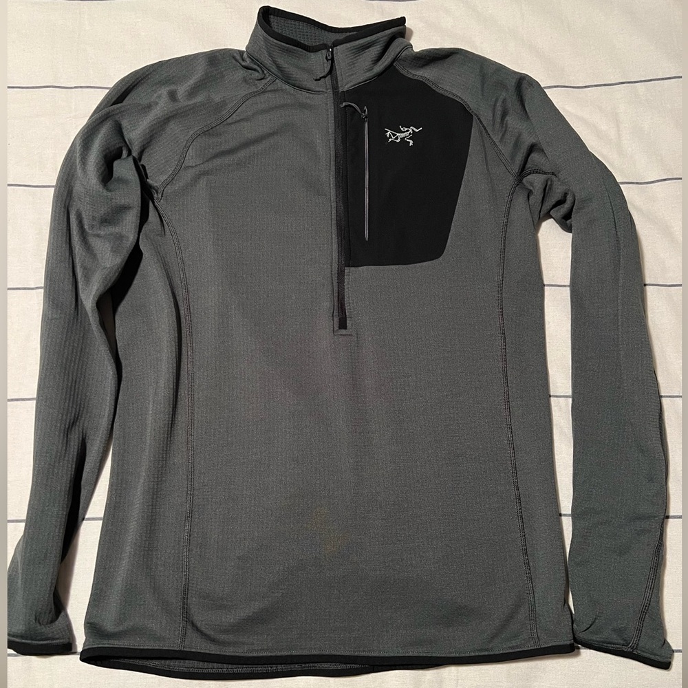 Arc'teryx Gray and Black Men's Sweatshirt